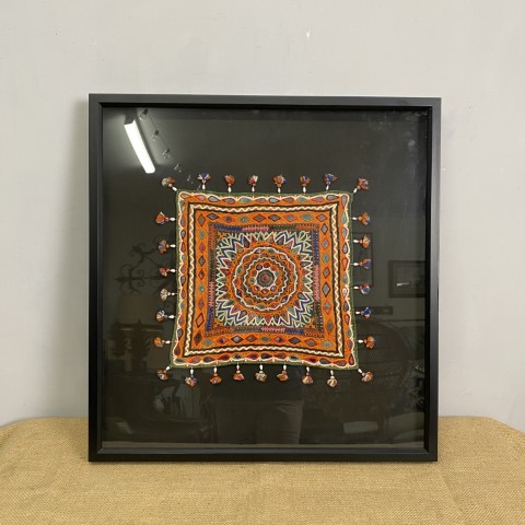 Framed Textile Artwork $99