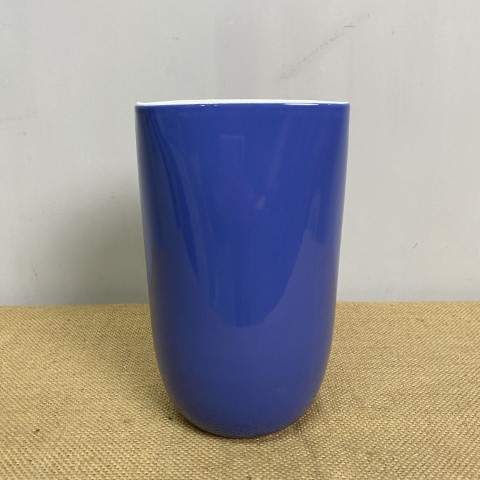 Italian Blue Ceramic Vase