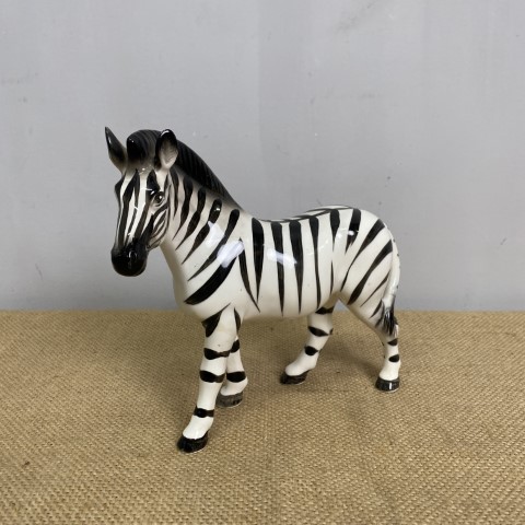 Vintage Japanese Ceramic Zebra