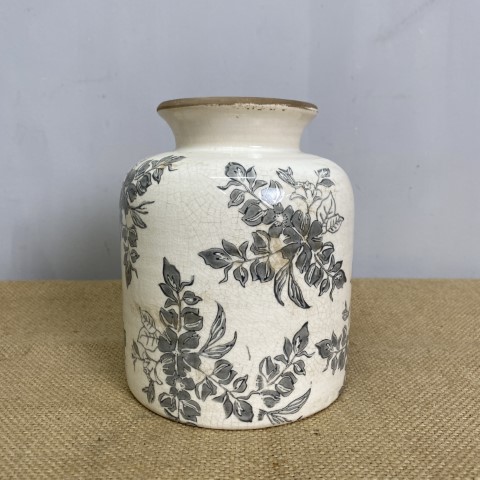 Floral Decorative Jar Vase