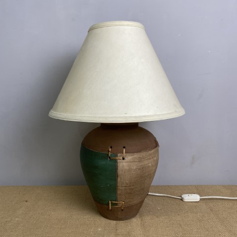 Terracotta Base Table Lamp