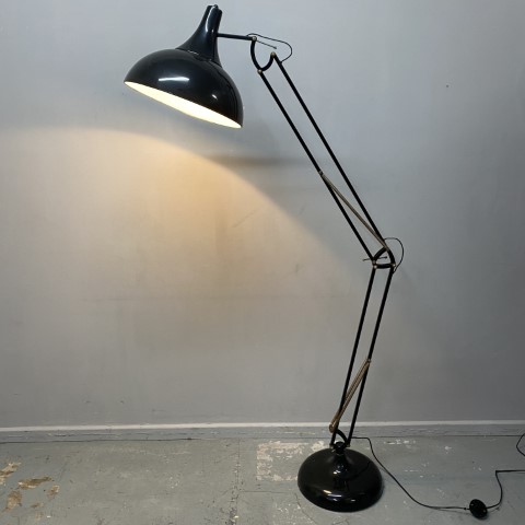 Industrial Cantilever Floor Lamp