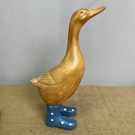 Medium Duck in Blue Boots