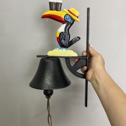 Cast Iron Guinness Toucan Bell