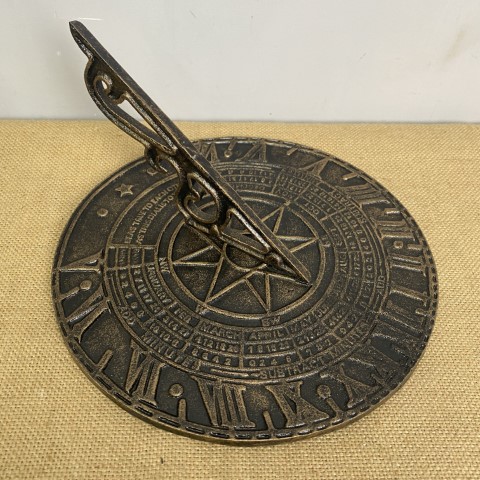 Cast Iron Sundial