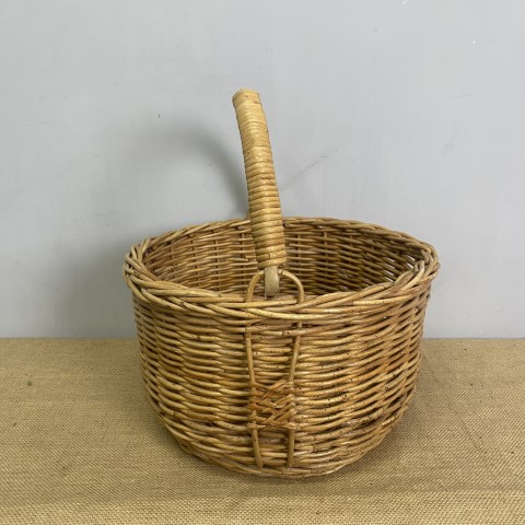 Vintage Cane Basket