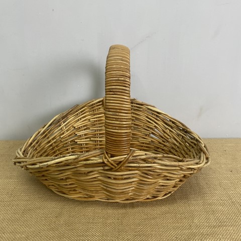 Vintage Cane Basket