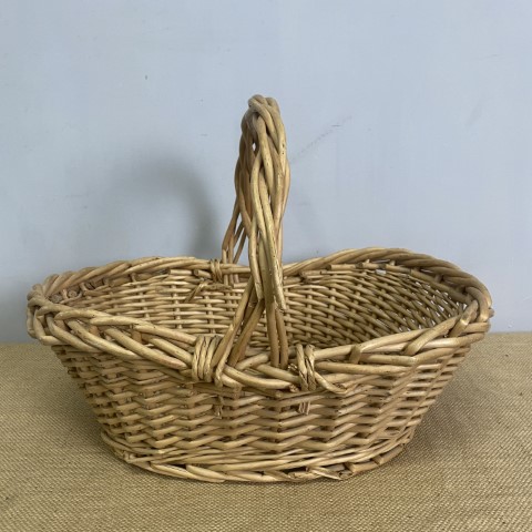 Vintage Cane Basket