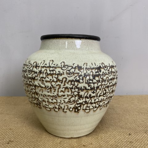 Beige Ceramic Vase