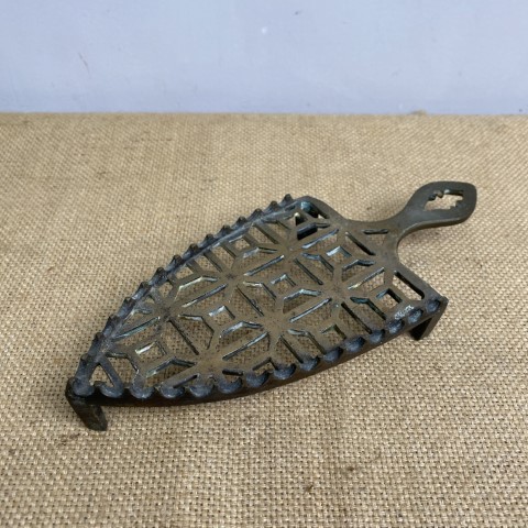 Vintage Brass Trivet for an iron