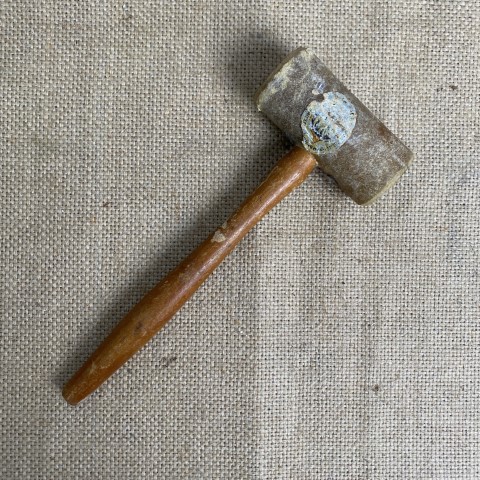 Vintage Leather Craft Mallet