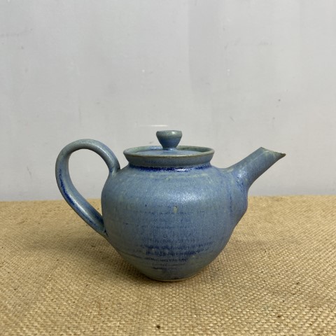 Blue Studio Pottery Teapot