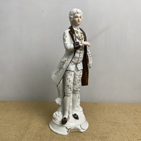 Vintage Porcelain Renaissance Man Figurine