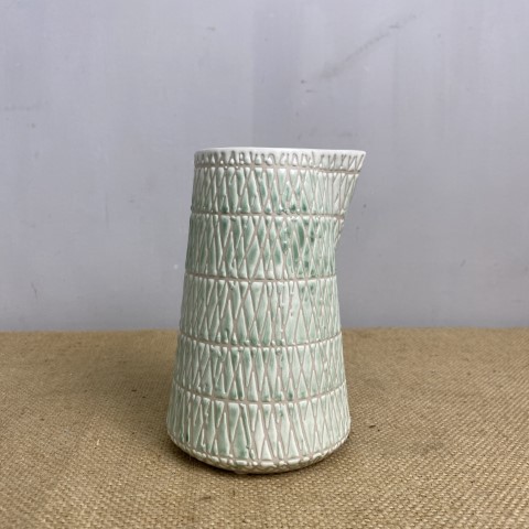 Green Geometric Patterned Pouring Jug