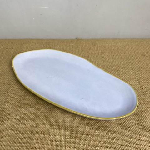 Ceramic Lilac Serving Dish