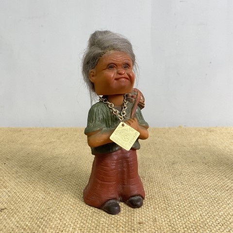 Vintage West German Bobblehead Woman