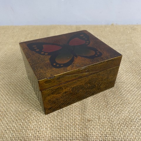 Lacquered Butterfly Box