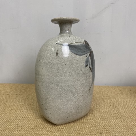 Vintage Crackle Glaze Eucalyptus Vase