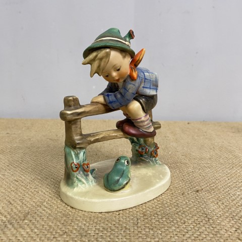 Vintage M.J. Hummel Figurine - 'Retreat to Safety' Goebel W Germany 201/1 | 1948