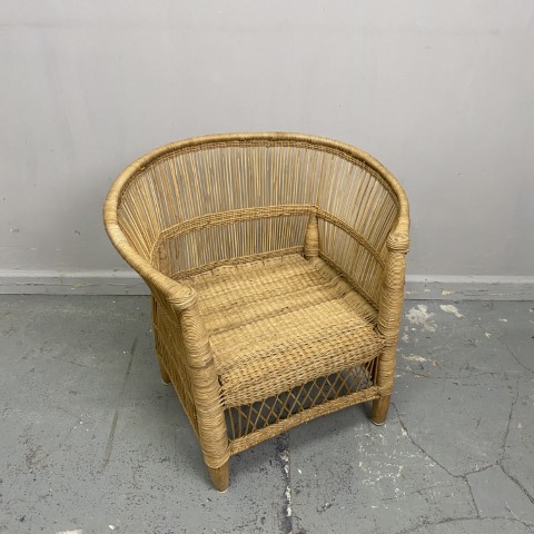 Vintage Cane Kids Chair #2