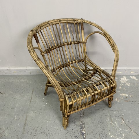 Vintage Cane Children's Chair