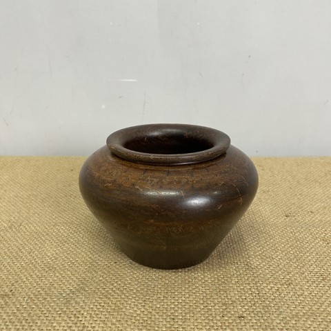 Vintage Hand Carved Timber Bowl