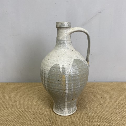 Vintage Grey Pottery Vase