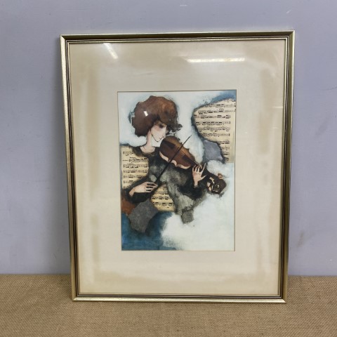 Framed Print 'Serenade' by Rosina Wachtmeister