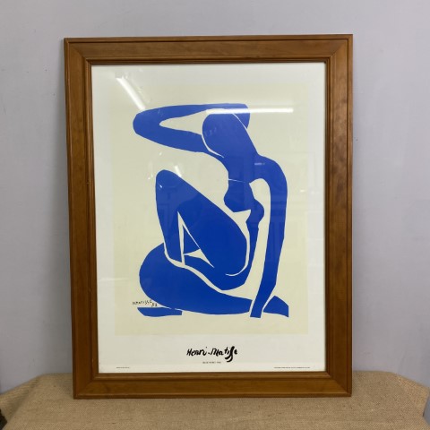 Vintage 'Blue Nude' Print by Henri Matisse