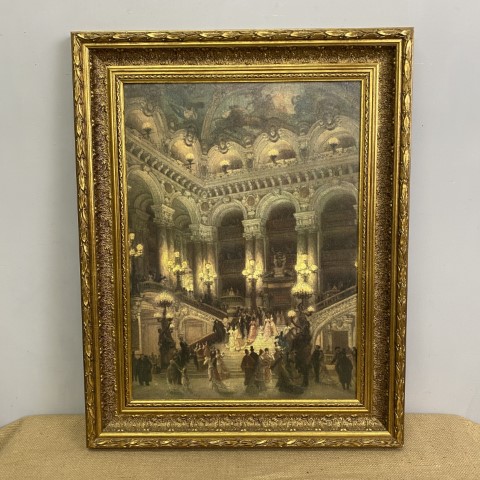 Beautifully Framed Print of the Vienna Opera House