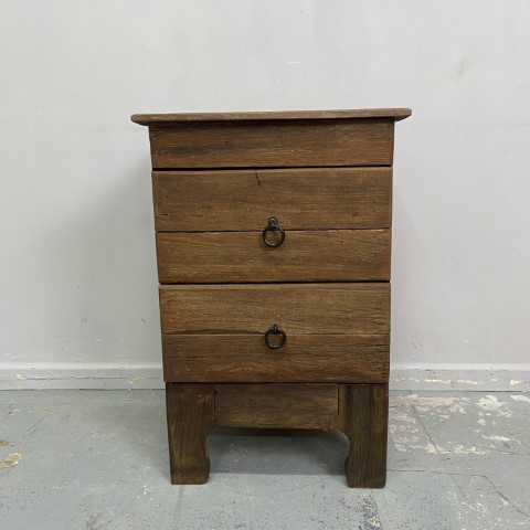 Rustic Timber Bedside