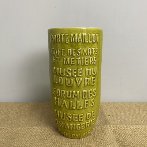 Parisian Landmarks Vase