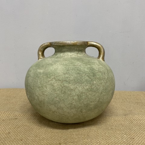 eRounded Green Ceramic Vas