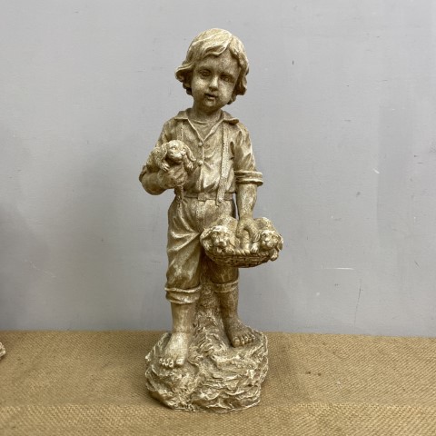 Vintage Style Boy Figurine