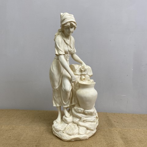 Vintage Style Lady Statue