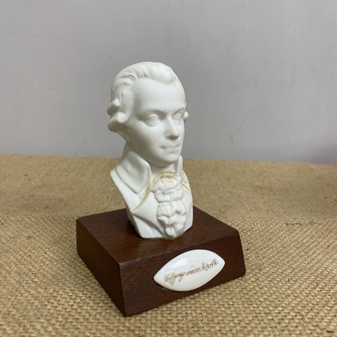 Vintage Mozart Bust