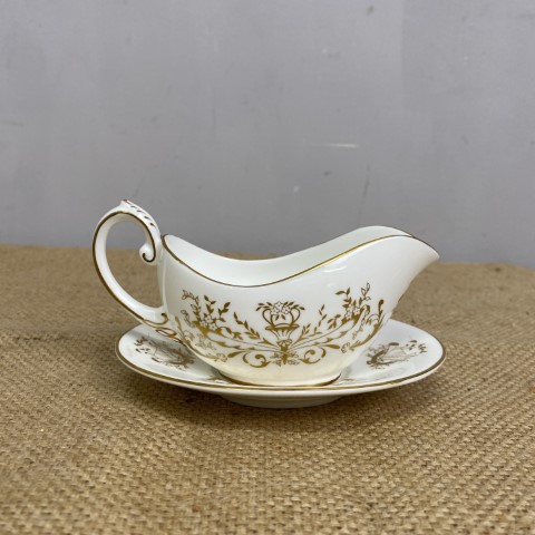 Coalport 'Allegro' Bone China Gravy Boat and Saucer