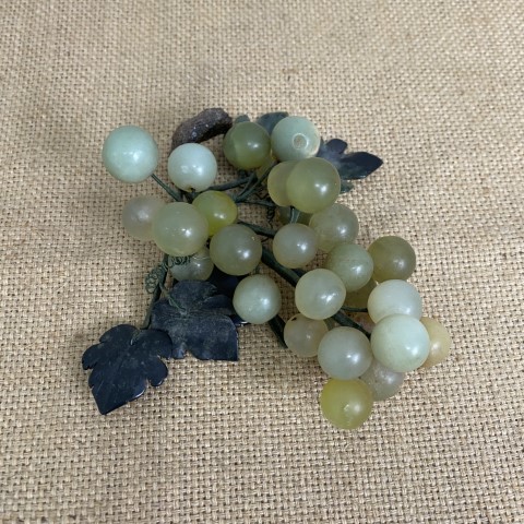 Vintage Decorative Glass Grapes