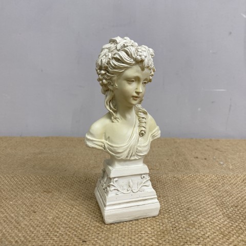 French Provincial Miniature Bust of a Woman