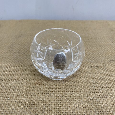 Vintage Royal Doulton Crystal Bowl