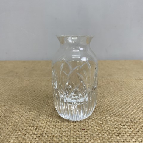 Small Vintage Crystal Vase