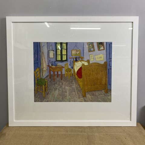 Framed Van Gogh Print - 'The Bedroom'