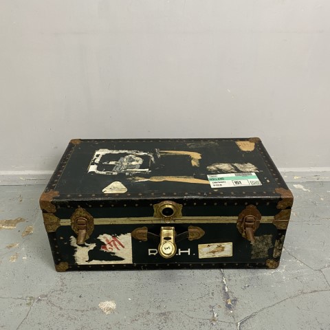 Vintage Travel Trunk with insert