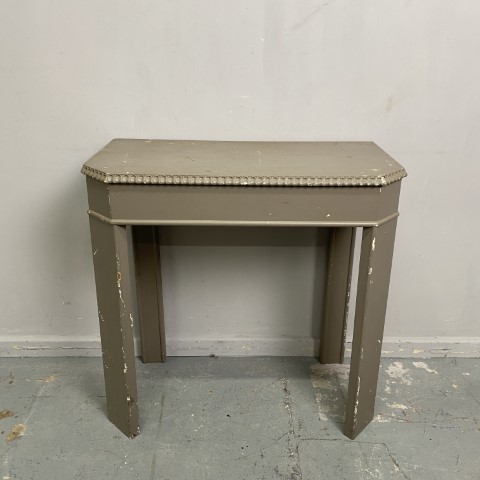 Painted Grey Hall Table