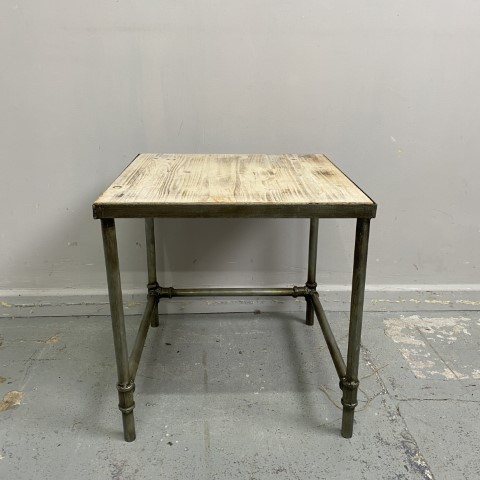 Industrial Style Side Table