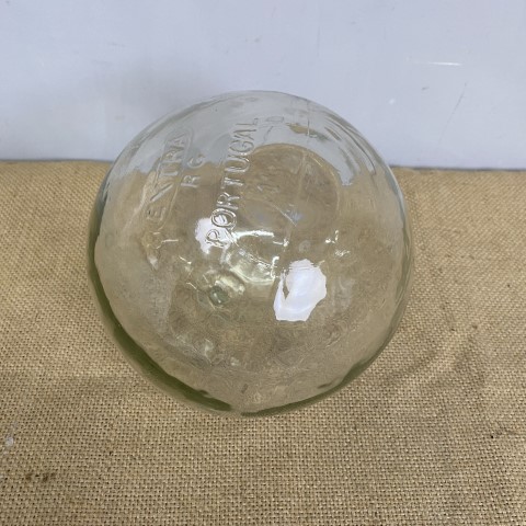 Vintage Clear 19cm Portuguese Glass Buoy