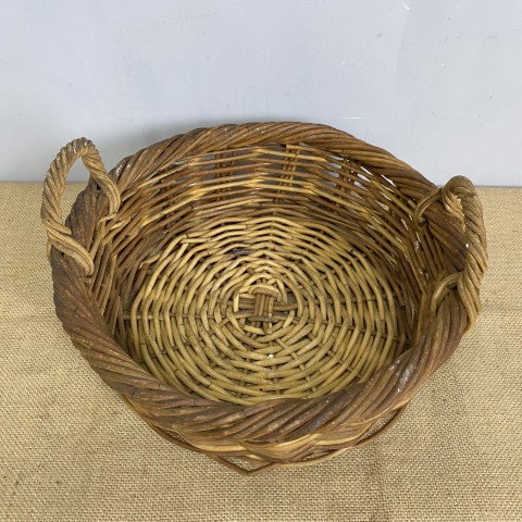 Vintage Cane Basket #62