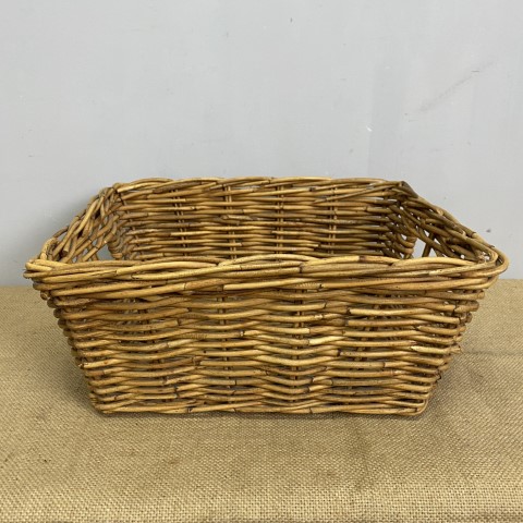 Vintage Cane Basket #63