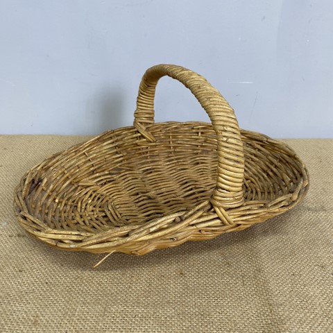 Vintage Cane Basket #64