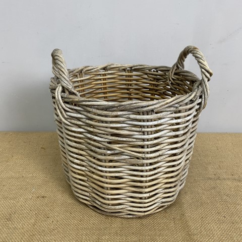 Vintage Cane Basket #66